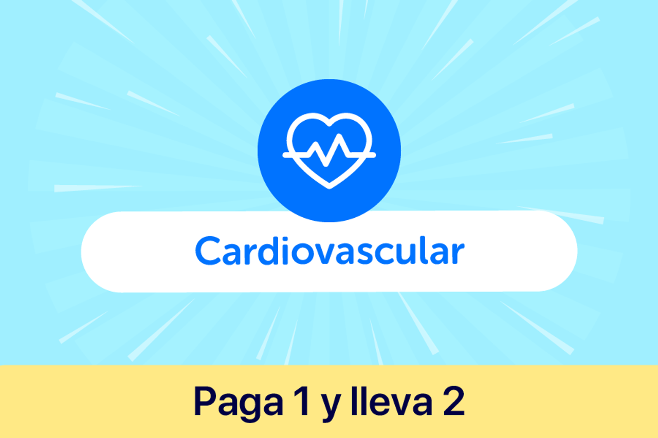 Cardiovascular Paga 1 y Lleva 2